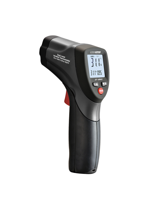 華盛昌DT-8863專業(yè)型雙激光快速型紅外線測(cè)溫儀圖片2
