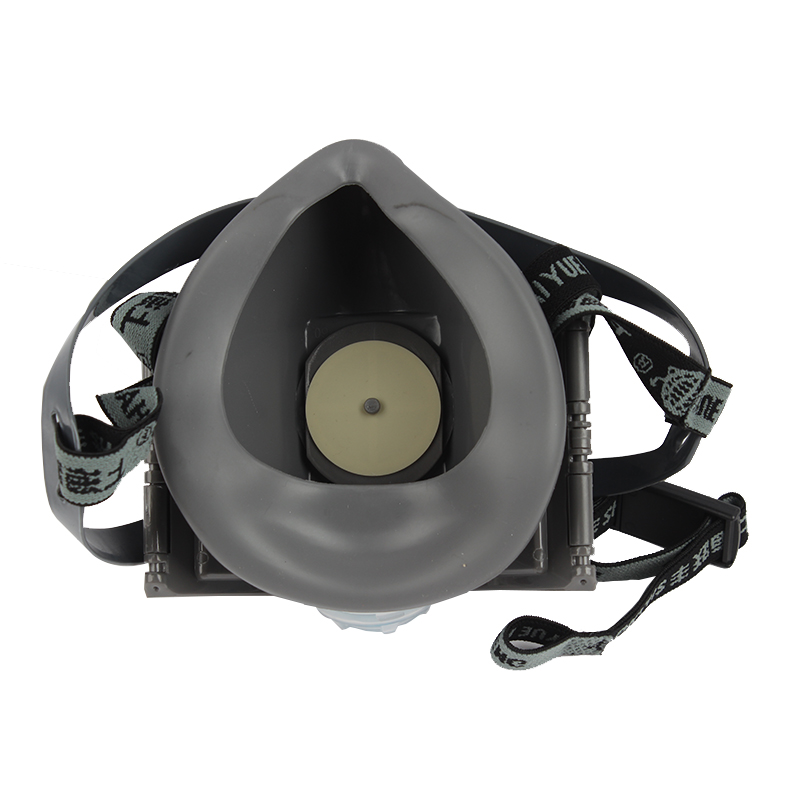 地球3300A全硅膠半面罩防毒面具圖片4