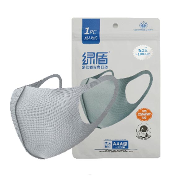 綠盾3001多功能時(shí)尚口罩圖片1