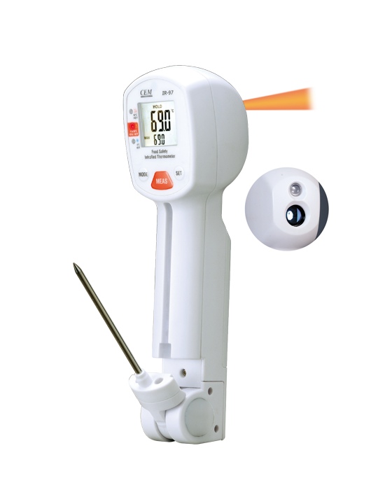 華盛昌IR-97多合一食品專(zhuān)用紅外測(cè)溫儀圖片2