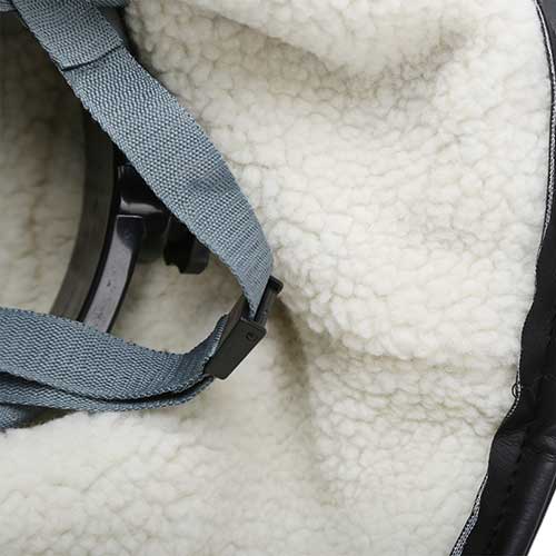 羿科60102807仿毛保暖安全帽防寒內(nèi)襯圖片1