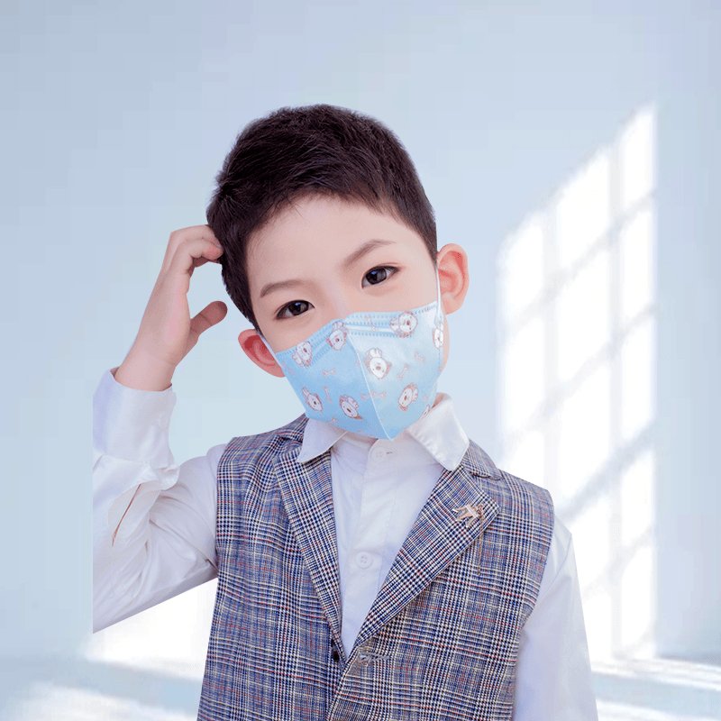 恩惠醫(yī)療3D立體一次性醫(yī)用兒童口罩圖片2