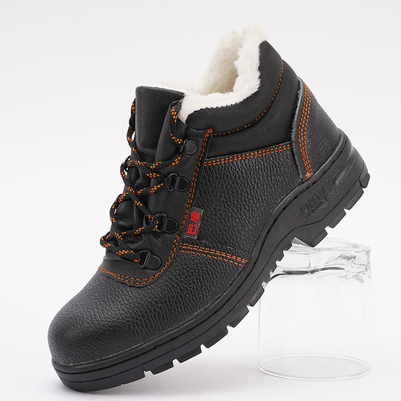 巴盾366膠粘棉-01保暖防砸防刺穿耐油酸堿安全鞋圖片2