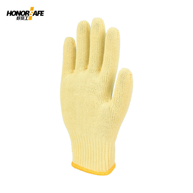 好員工F002黃色四級(jí)防割手套圖片1