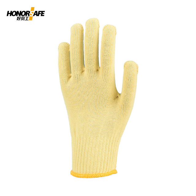 好員工F002黃色四級(jí)防割手套圖片2