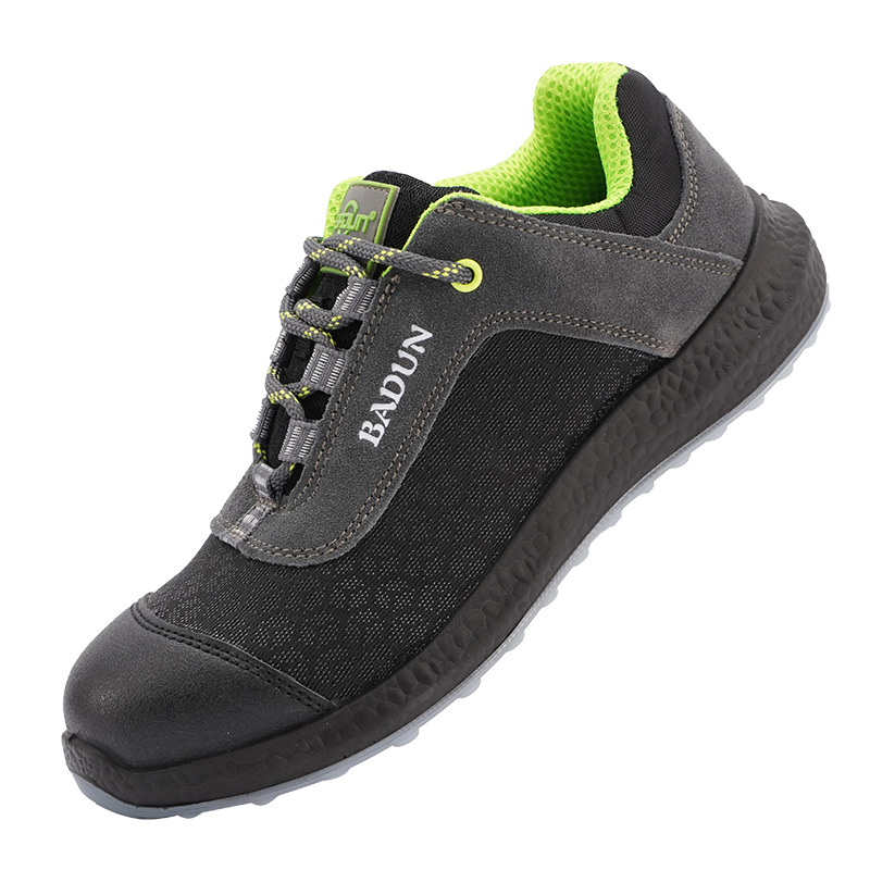 巴盾6511-011低幫防砸防刺透氣安全鞋圖片1