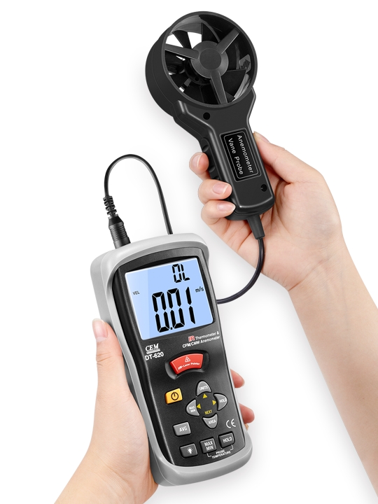 華盛昌DT-620多功能便攜手持式風速儀圖片1