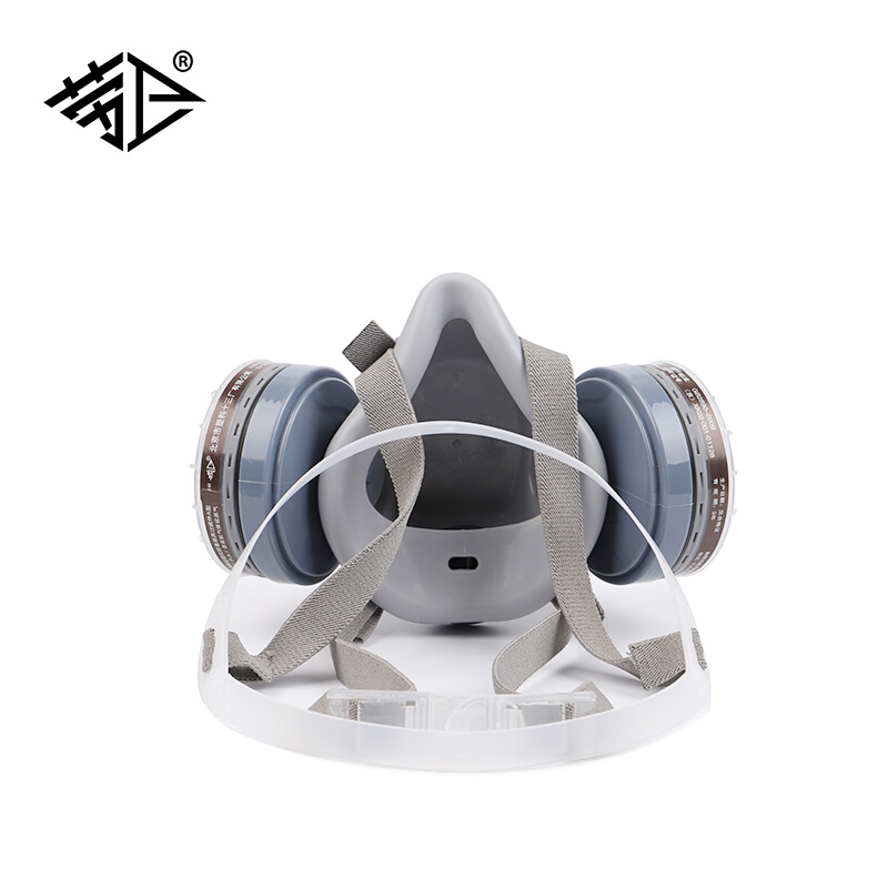 勞衛(wèi)101A-3雙濾盒半面罩防毒面具圖片1