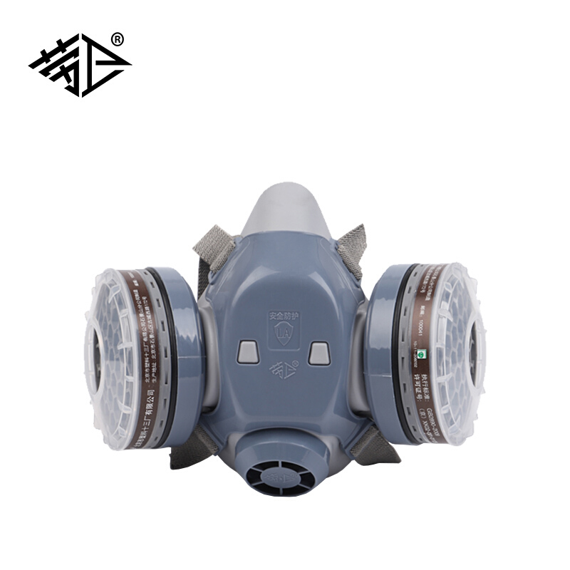 勞衛(wèi)101A-3雙濾盒半面罩防毒面具圖片2
