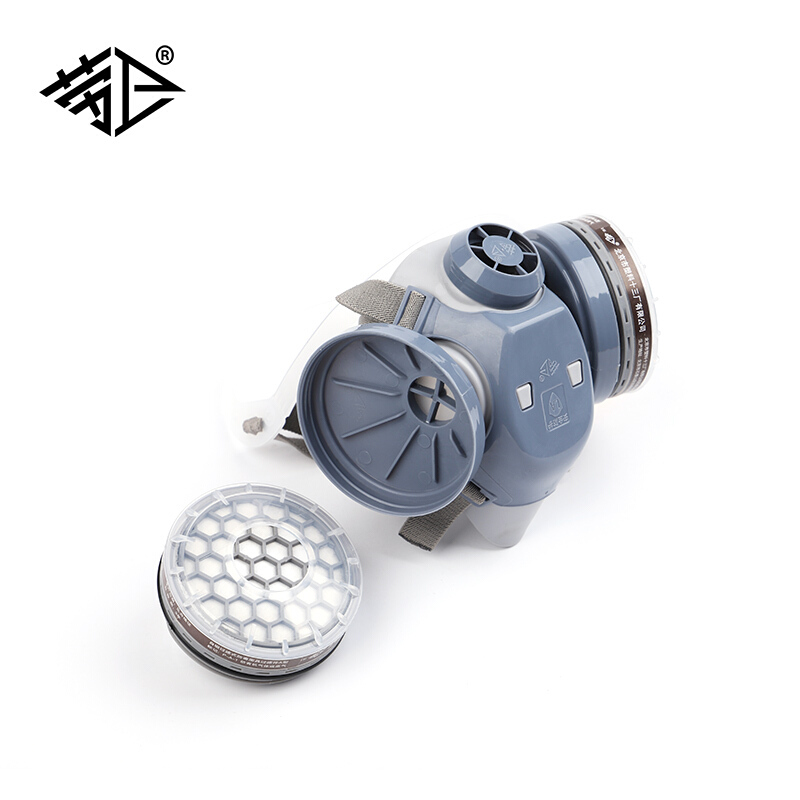 勞衛(wèi)101A-3雙濾盒半面罩防毒面具圖片3