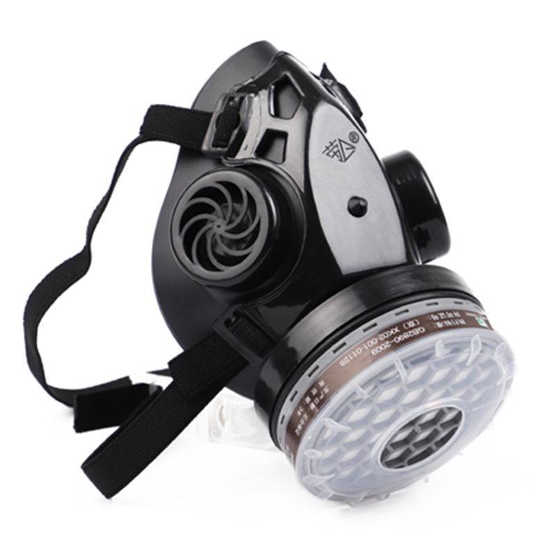 勞衛(wèi)101C-3單濾盒半面罩防毒面具圖片1