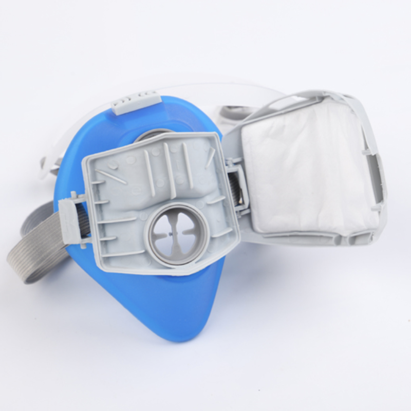 勞衛(wèi)301-19單濾盒半面罩防塵面具圖片3