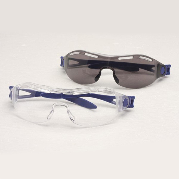 華信WB130Pro/SM煙灰色鏡片防霧防刮擦安全眼鏡圖片1