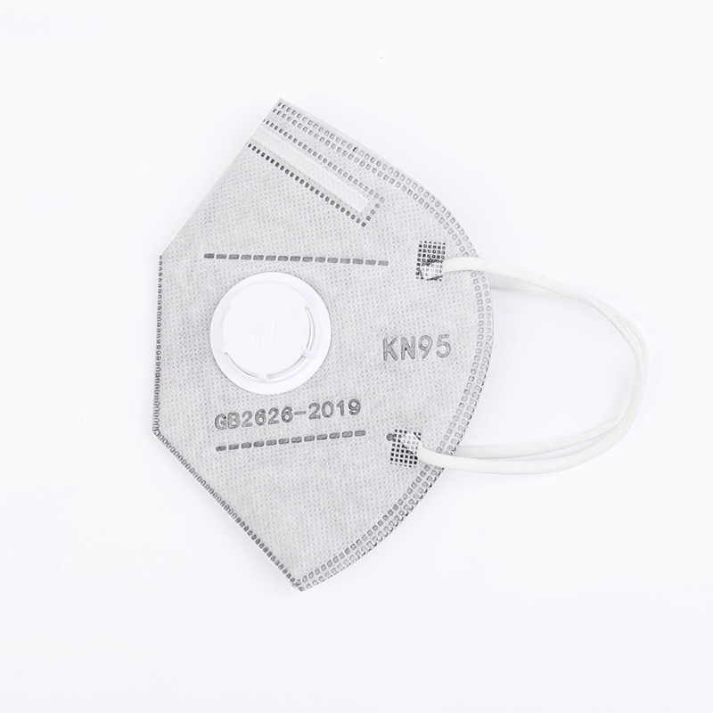 勞衛(wèi)9031活性炭帶閥折疊式防塵口罩圖片3