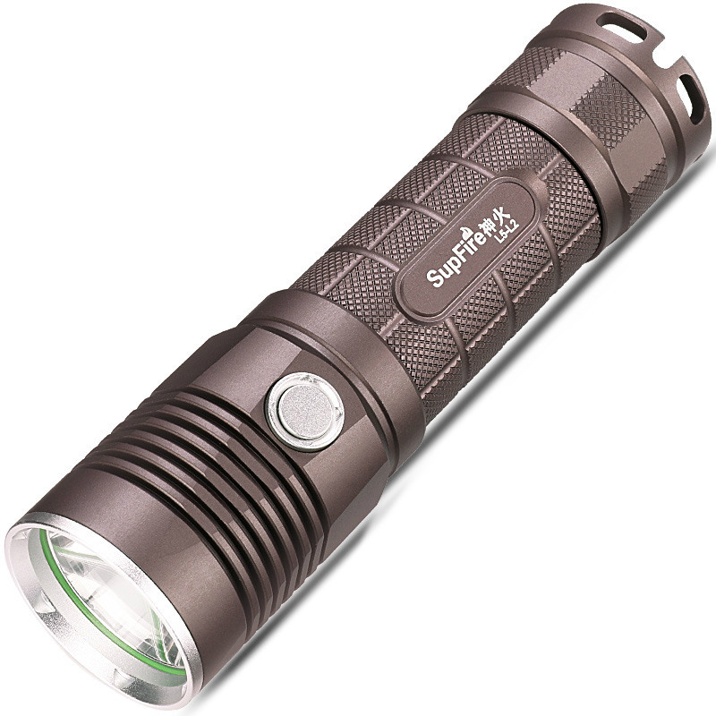 神火L5-S戶外便攜LED強(qiáng)光防水手電筒圖片1