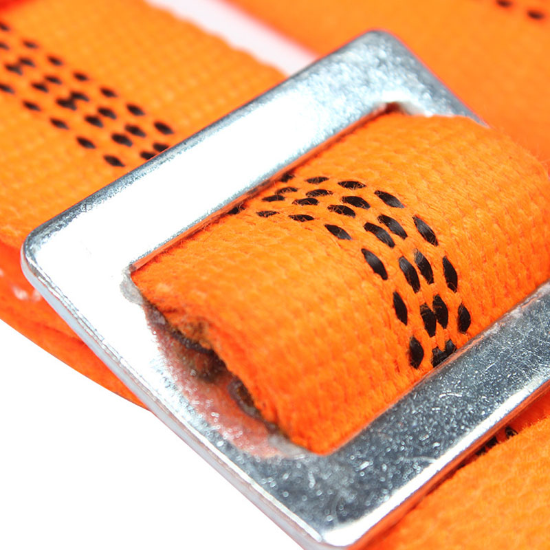 建鋼雙背阻燃橙色安全帶圖片2