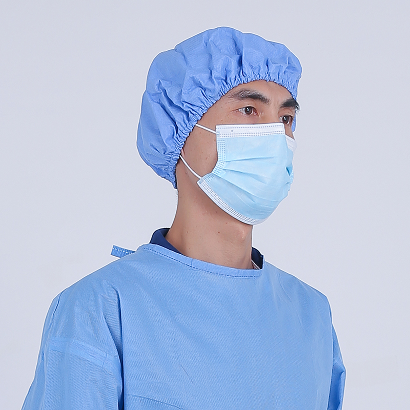 永霏M650一次性使用SMS無紡布無菌醫(yī)用帽圖片1
