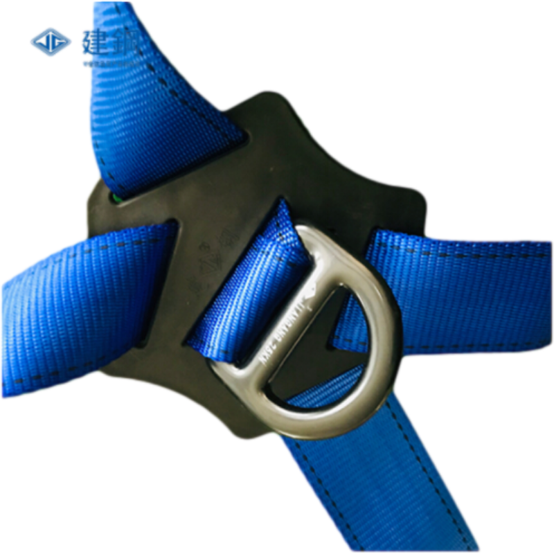 建鋼680161半身雙背雙保險(xiǎn)藍(lán)色安全帶圖片1