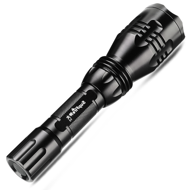 神火Y3 led充電大容量露營(yíng)巡邏手電筒圖片2