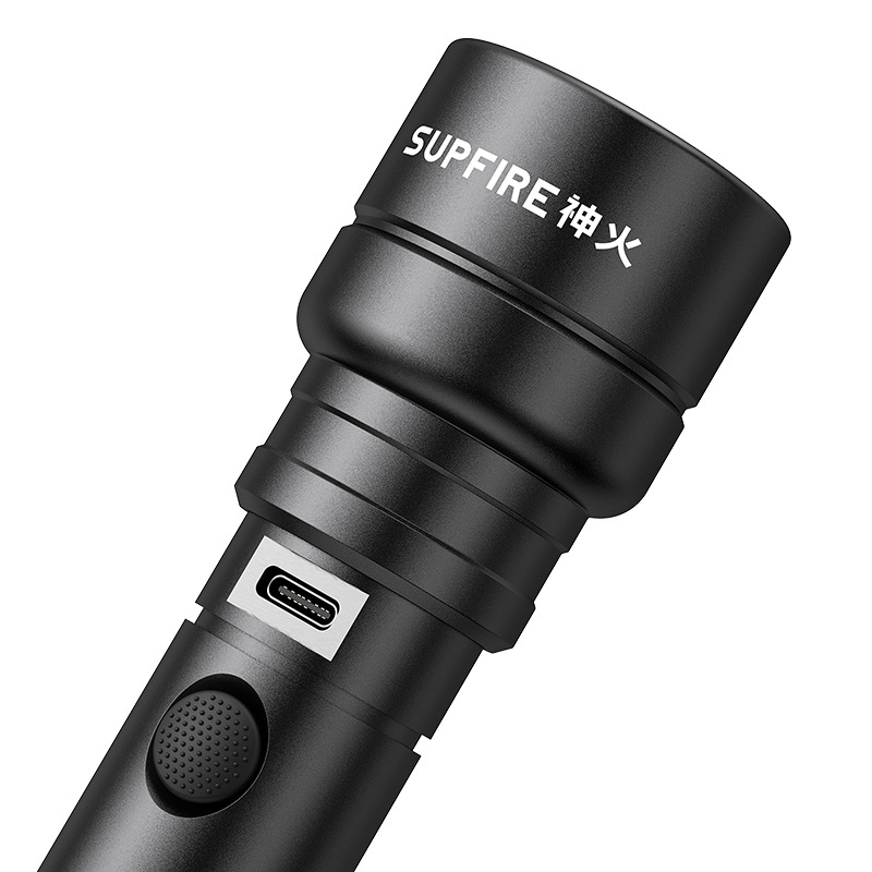 神火C8-D戶(hù)外騎行家用強(qiáng)光手電筒圖片2