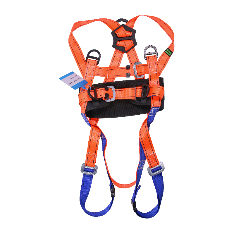 建鋼680501雙大鉤五點(diǎn)式安全帶圖片1