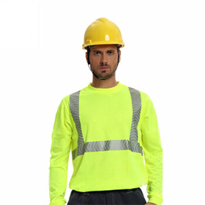 安大叔E804熒長袖圓領(lǐng)T恤圖片2