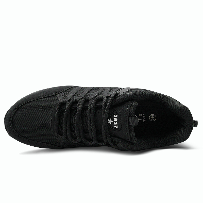 3537黑色訓(xùn)練耐磨戶外輕便勞保鞋圖片2