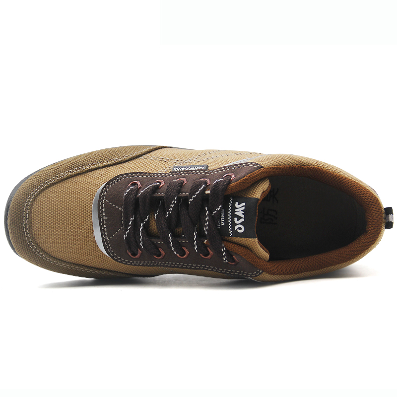 3537金錢豹低幫耐磨防臭勞保鞋圖片1