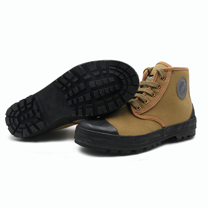 3537旅途高幫耐磨防滑高腰透氣防滑勞保鞋圖片2