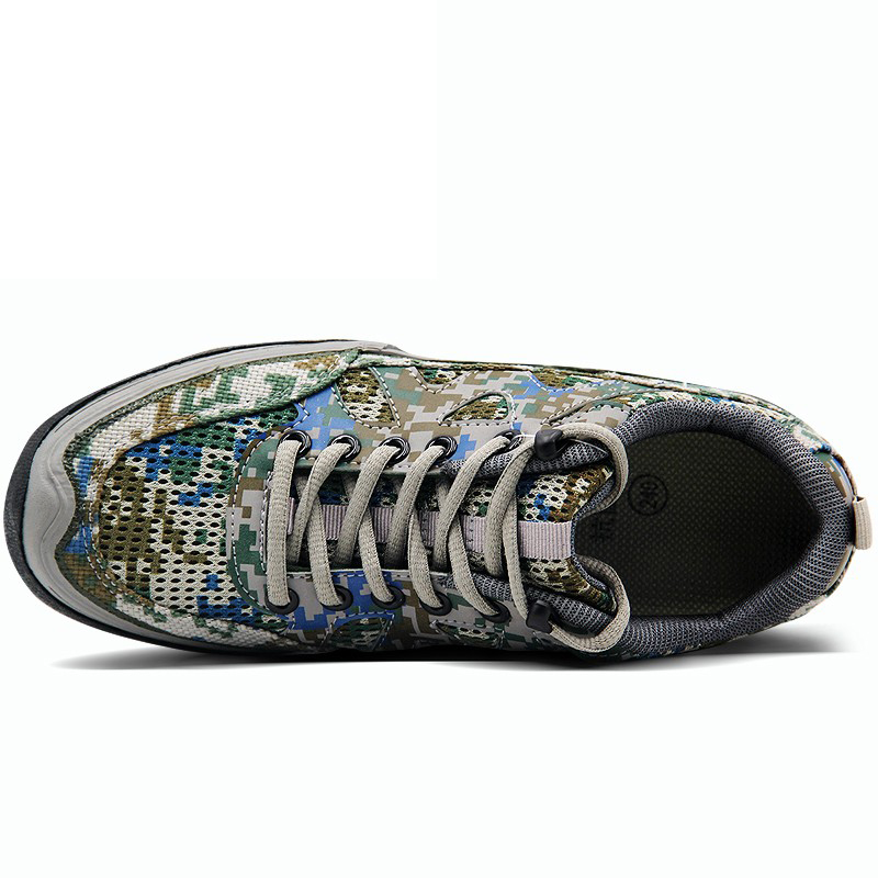 3537猛士-1網(wǎng)面防臭戶(hù)耐磨透氣勞保鞋圖片1