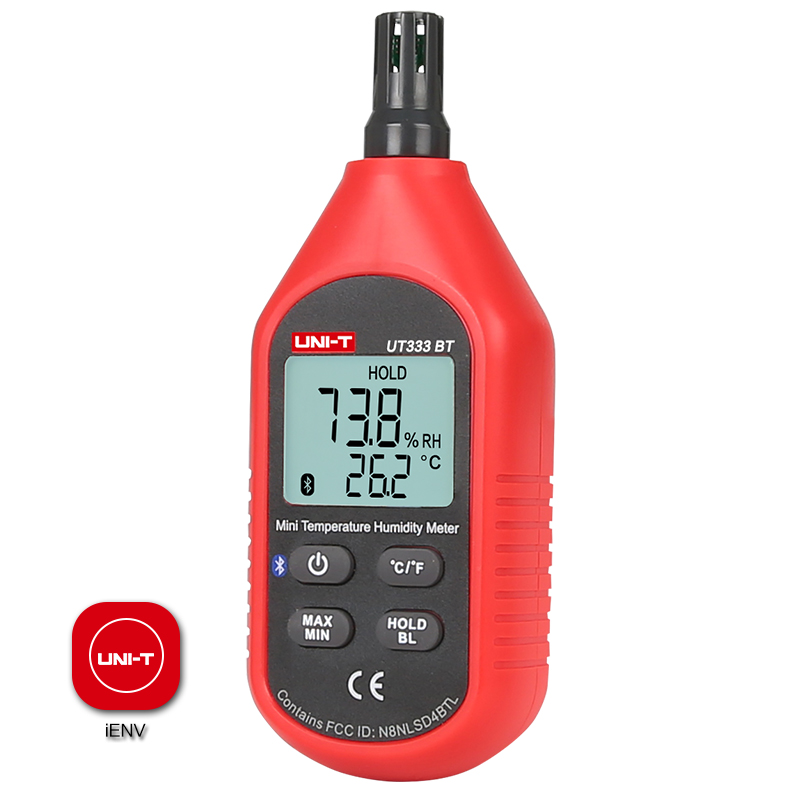 優(yōu)利德UT333BT數(shù)字迷你溫濕度計(jì)圖片1