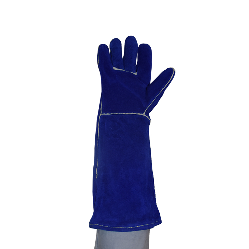 威仕盾G-2054寶藍(lán)色18寸電焊手套圖片3