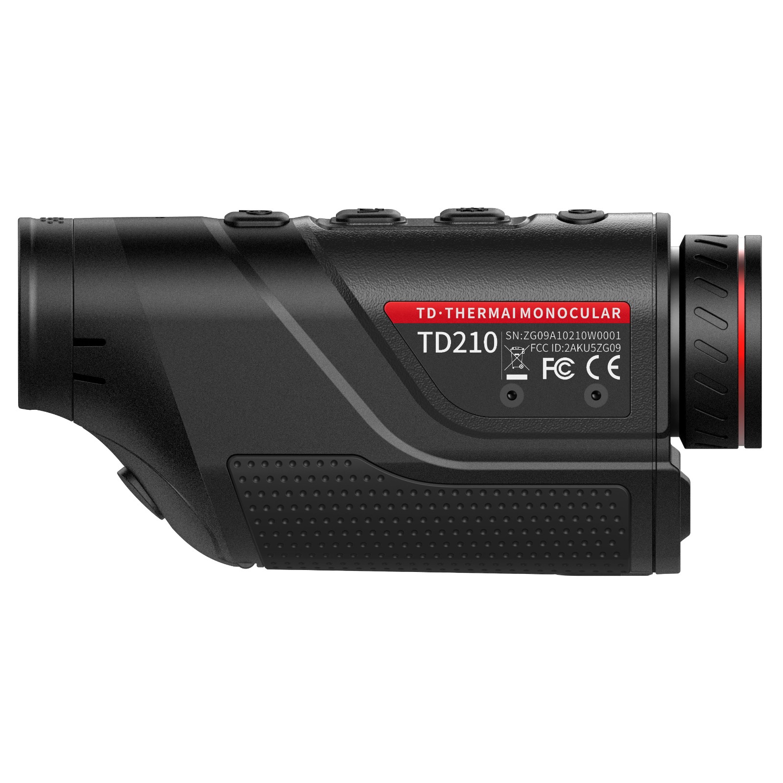 高德智感TD210手持紅外望遠(yuǎn)鏡熱像儀圖片1