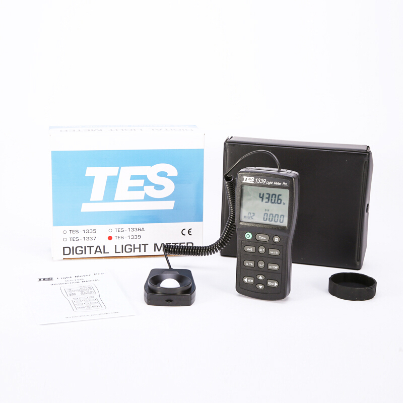 泰仕TES TES-1339專業(yè)級照度計圖片4