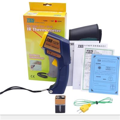 泰仕TES TES-1327K可外接探頭紅外線測(cè)溫儀圖片2