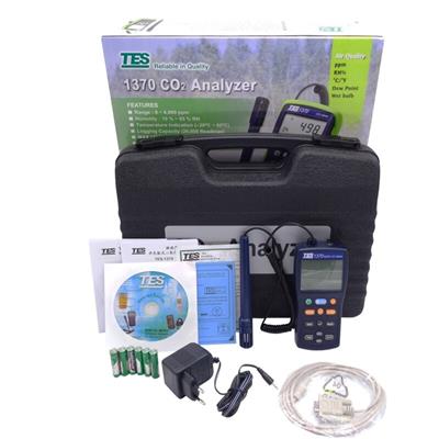 臺(tái)灣泰仕TES-1370非色散式紅外線二氧化碳測(cè)試器圖片3