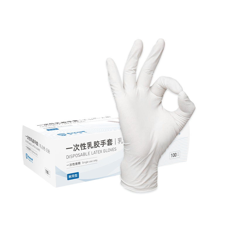 瑞氪維爾RW2620無粉一次性乳膠手套圖片2