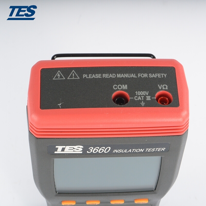 臺(tái)灣泰仕TES-3660自動(dòng)換檔絕緣測(cè)試儀圖片4