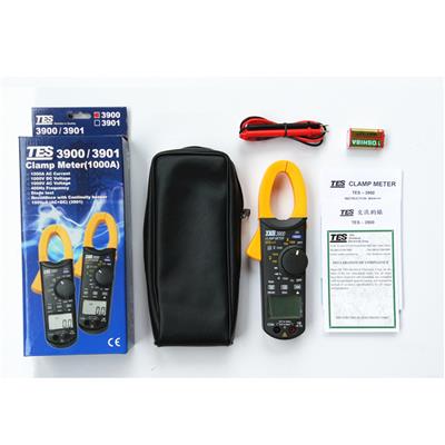 臺(tái)灣泰仕TES-3900數(shù)字鉗形表圖片2