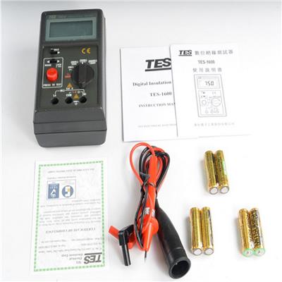 臺灣泰仕TES-1600數(shù)字式絕緣測試器圖片3