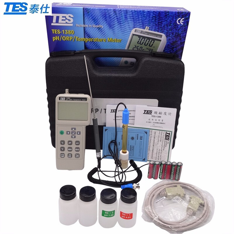 臺灣泰仕TES-1380K可記錄型PH值測試儀圖片4