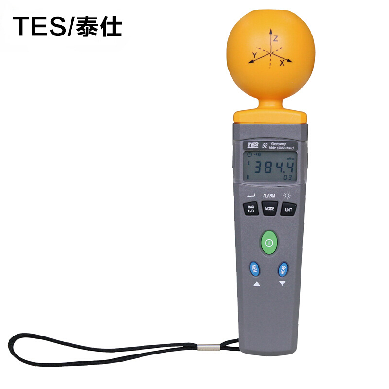 臺(tái)灣泰仕TES-92高頻電磁波測(cè)試計(jì)圖片3
