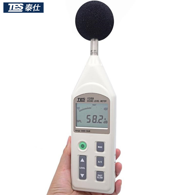 臺灣泰仕TES-1359數(shù)字噪音計圖片1