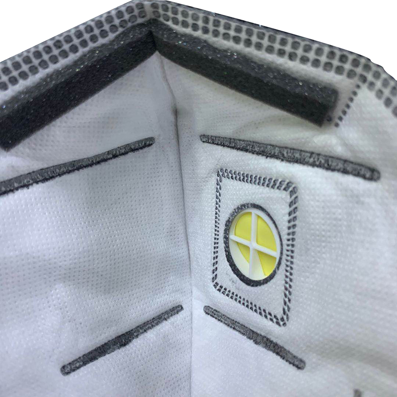 理松1101VC折疊活性炭防塵口罩圖片1