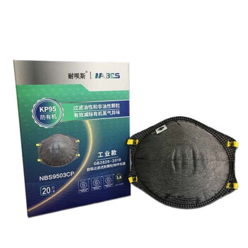  耐唄斯NBS9503CP活性炭防塵口罩圖片2