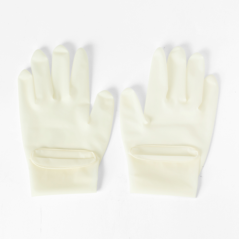 顧醫(yī)生滅菌有粉醫(yī)用橡膠檢查手套圖片1