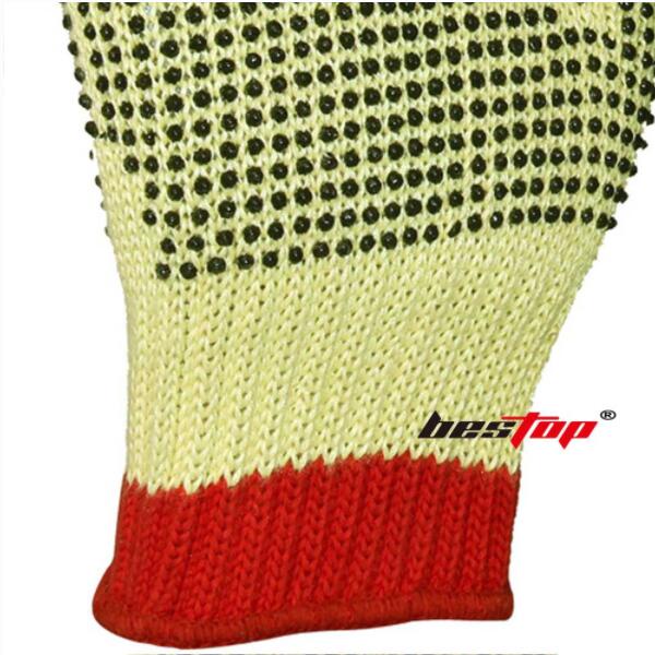 bestop倍護(hù)B5033-2芳綸PVC點(diǎn)塑阻燃防割手套圖片2