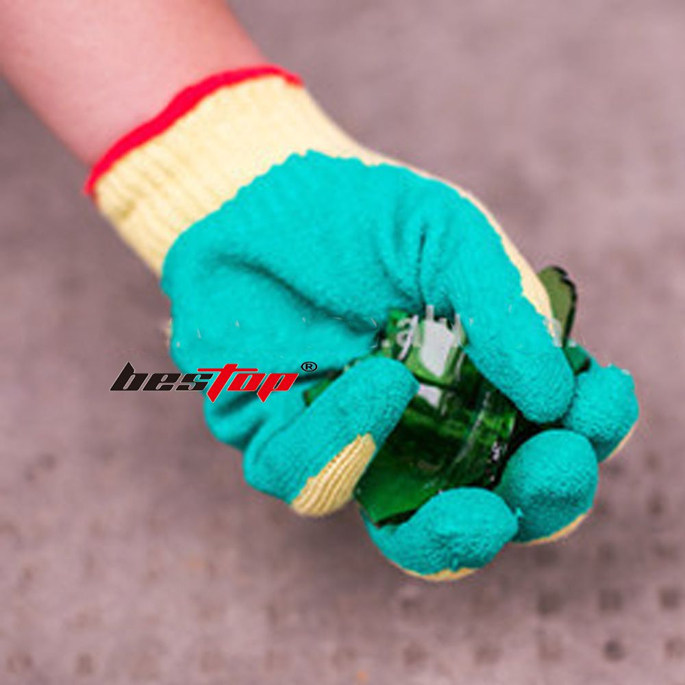 bestop倍護(hù)B5054芳綸乳膠4級(jí)防割手套圖片3