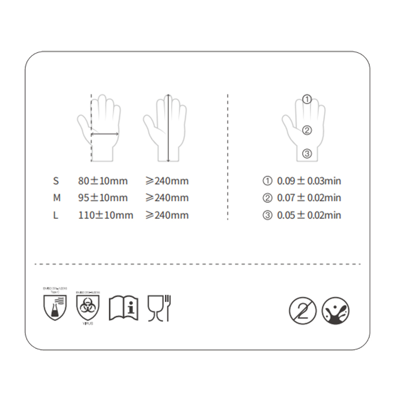 友利格珍珠PEARL GP005X高倍靈巧一次性無(wú)粉丁腈手套圖片1