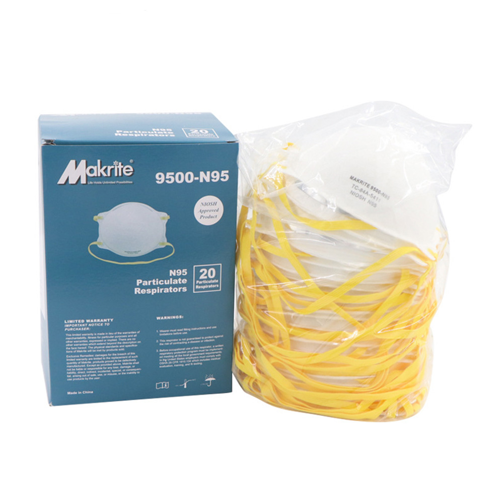 麥特瑞9500-N95杯狀防塵口罩圖片5